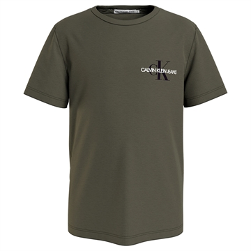 Calvin Klein T-shirt Chest Monogram 0612 Grape Leaf